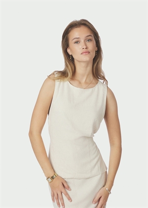 Nassa linen top Natural Neo Noir 